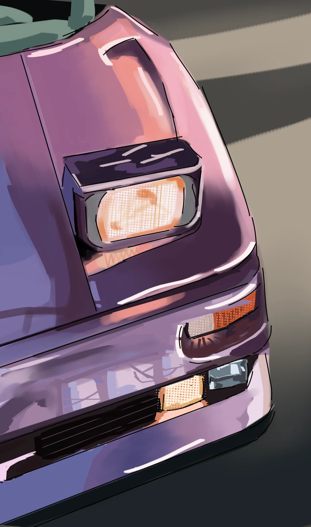Lambo Painting